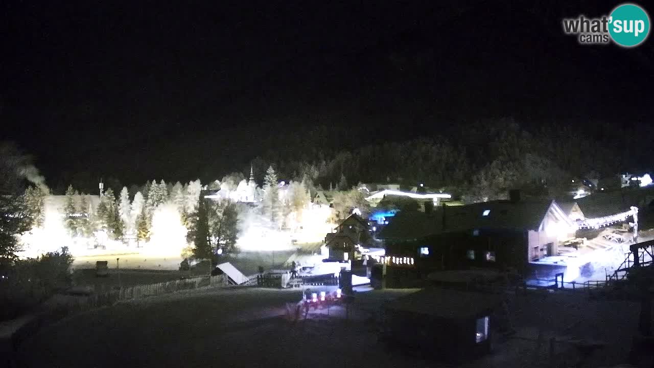 Webcam ski center Kranjska Gora – Vitranc