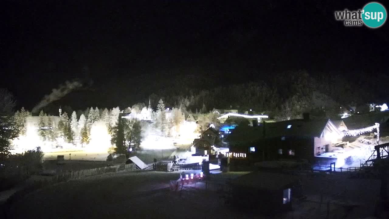 Webcam ski center Kranjska Gora – Vitranc