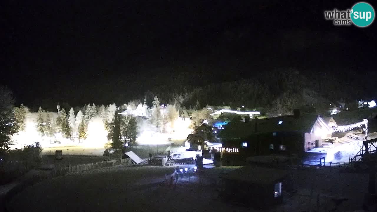 Webcam ski center Kranjska Gora – Vitranc