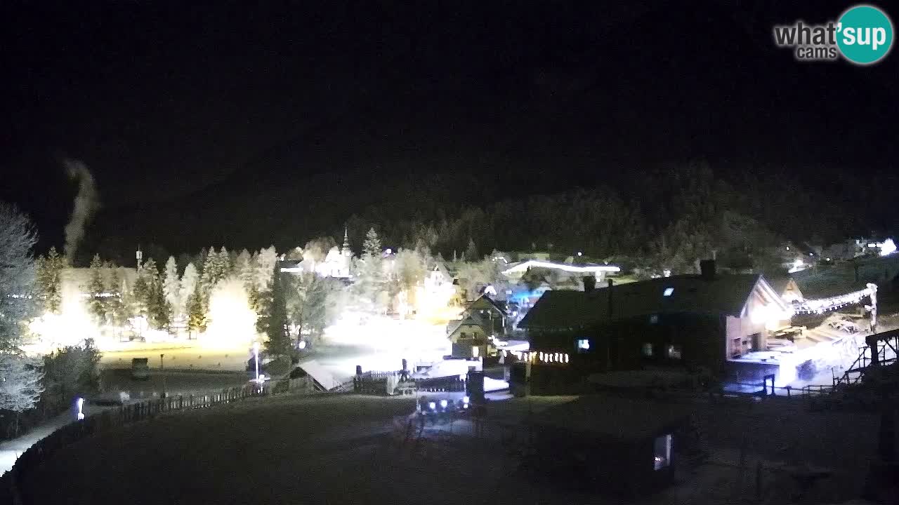 Webcam ski center Kranjska Gora – Vitranc