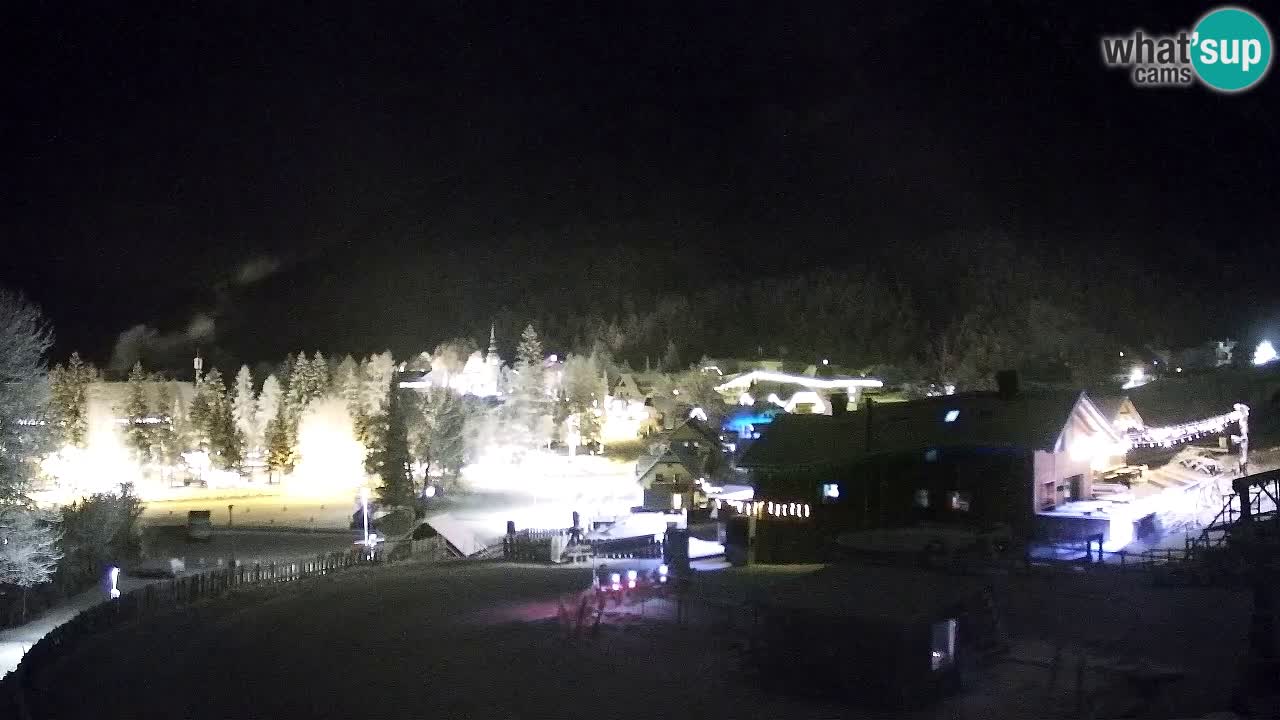 Webcam ski center Kranjska Gora – Vitranc