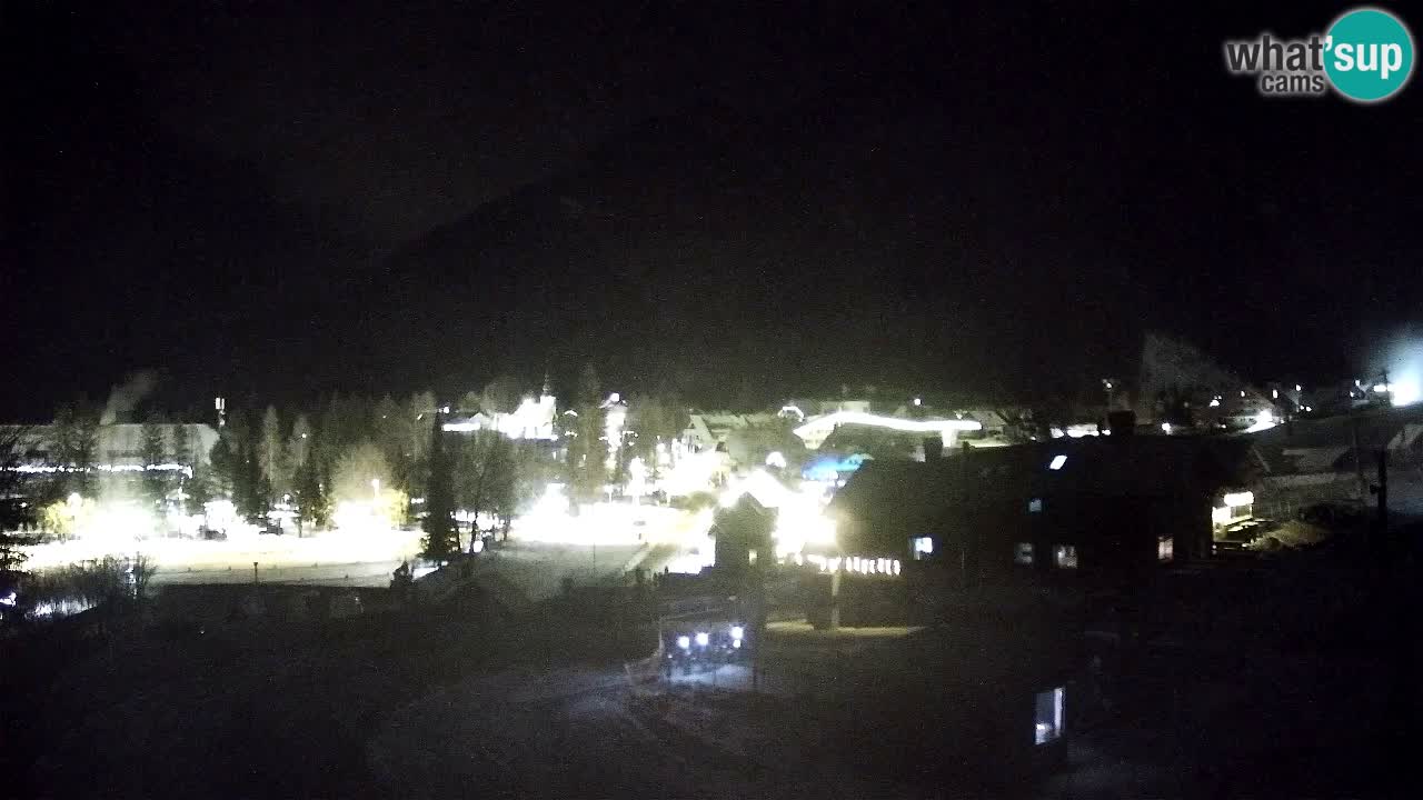 Webcam Kranjska Gora Vitranc | Smučarska proga Vitranc 1