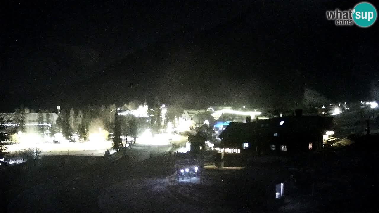 Webcam Kranjska Gora Vitranc | Smučarska proga Vitranc 1