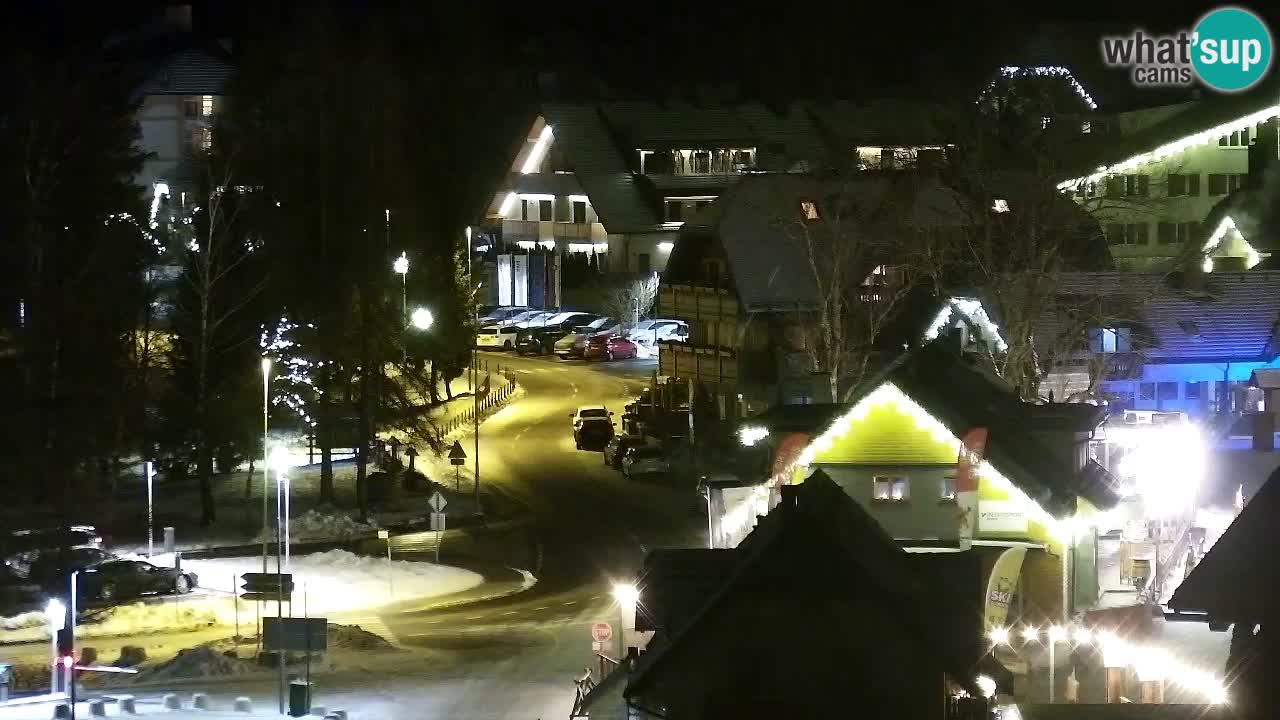 Webcam Kranjska Gora Vitranc | Smučarska proga Vitranc 1