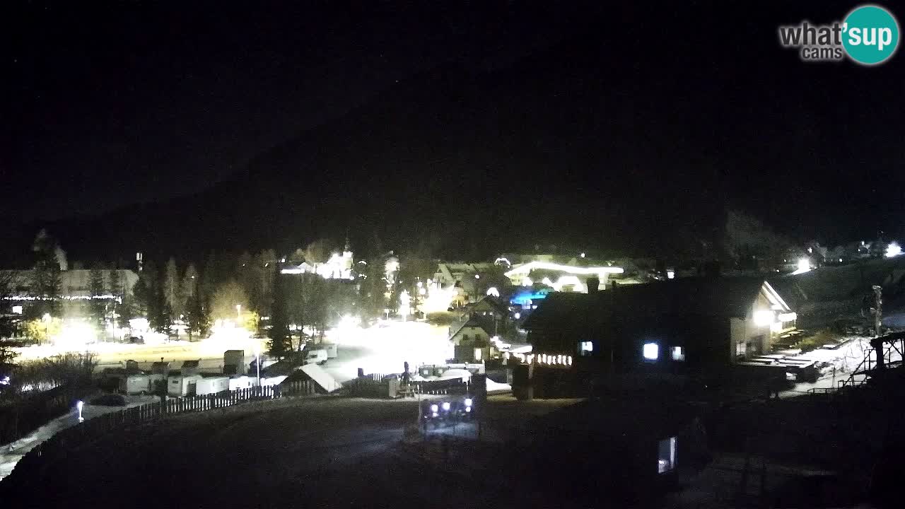 Webcam ski center Kranjska Gora – Vitranc