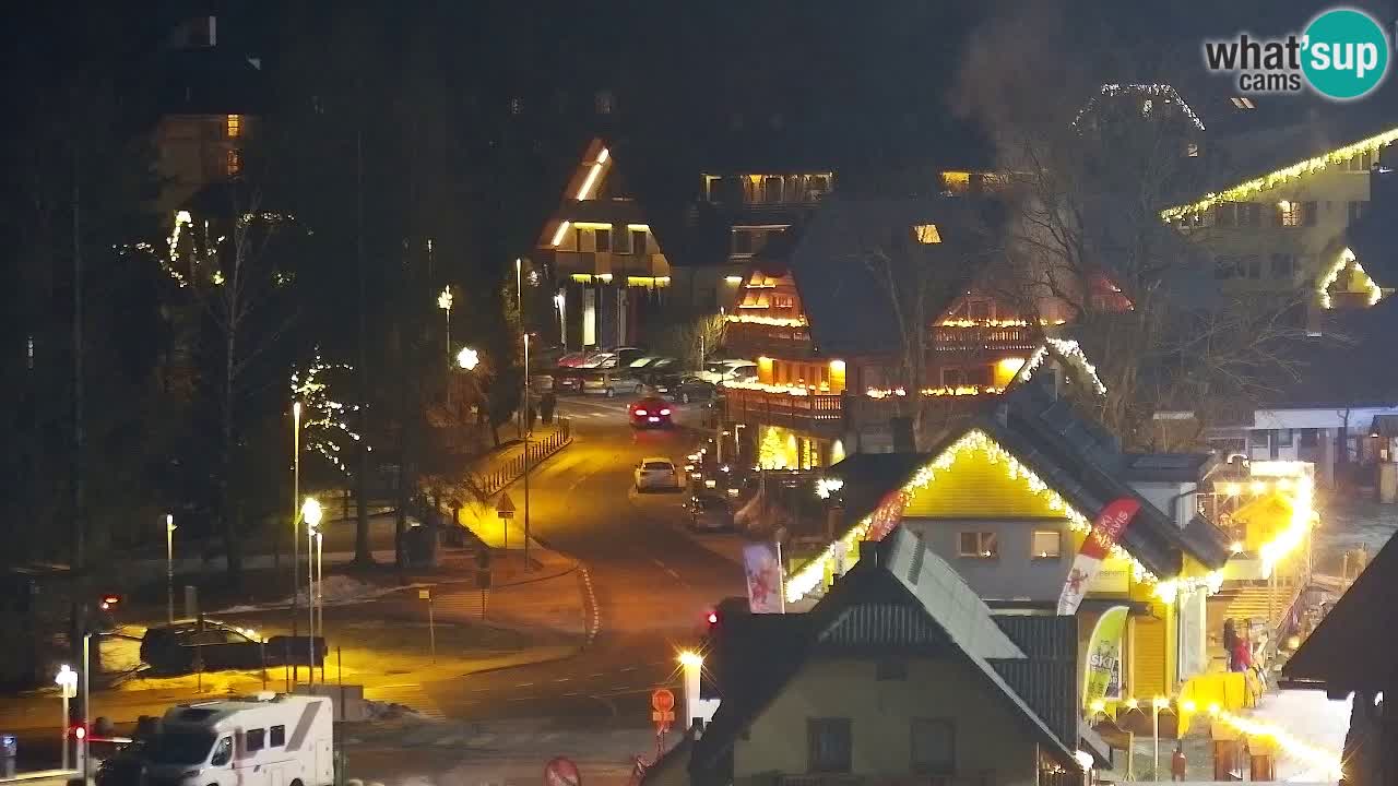 Webcam Kranjska Gora Vitranc | Smučarska proga Vitranc 1