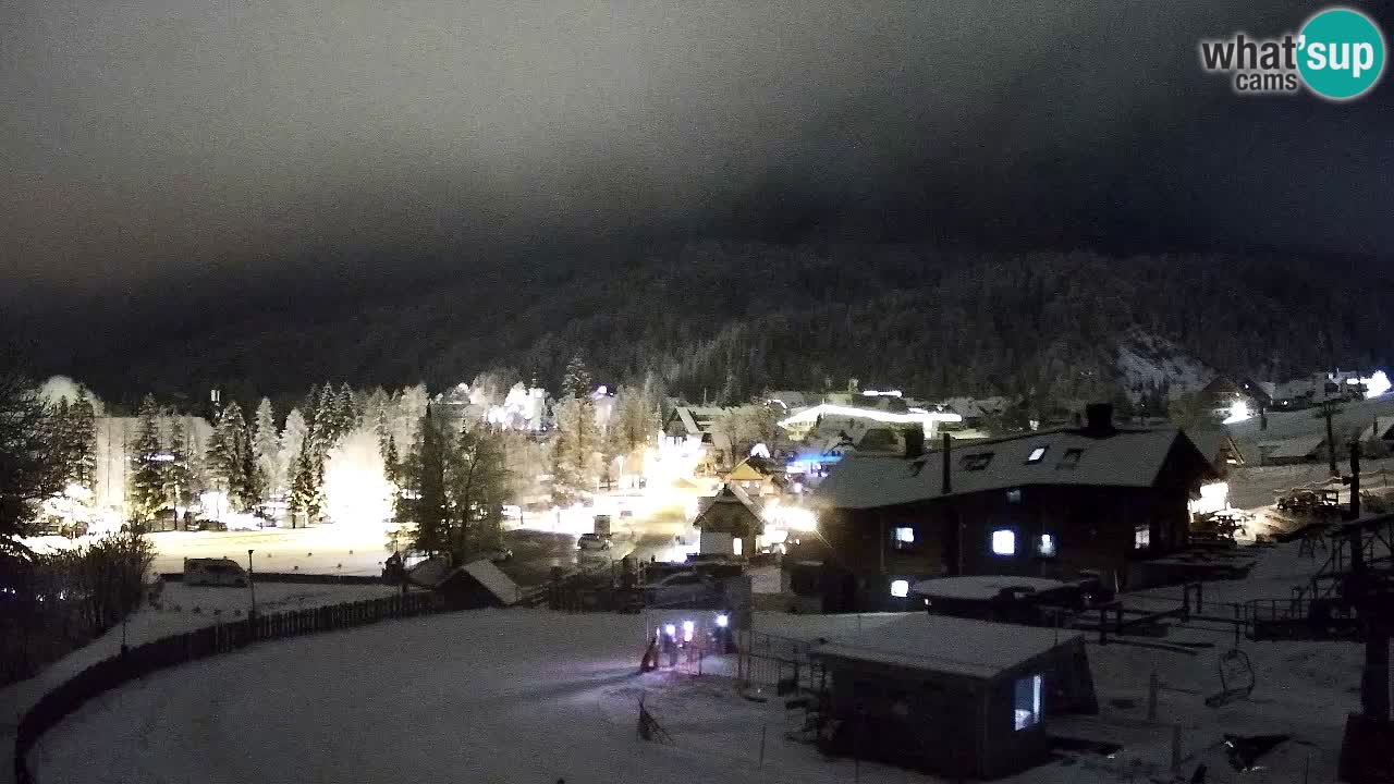 Webcam Kranjska Gora Vitranc | Smučarska proga Vitranc 1