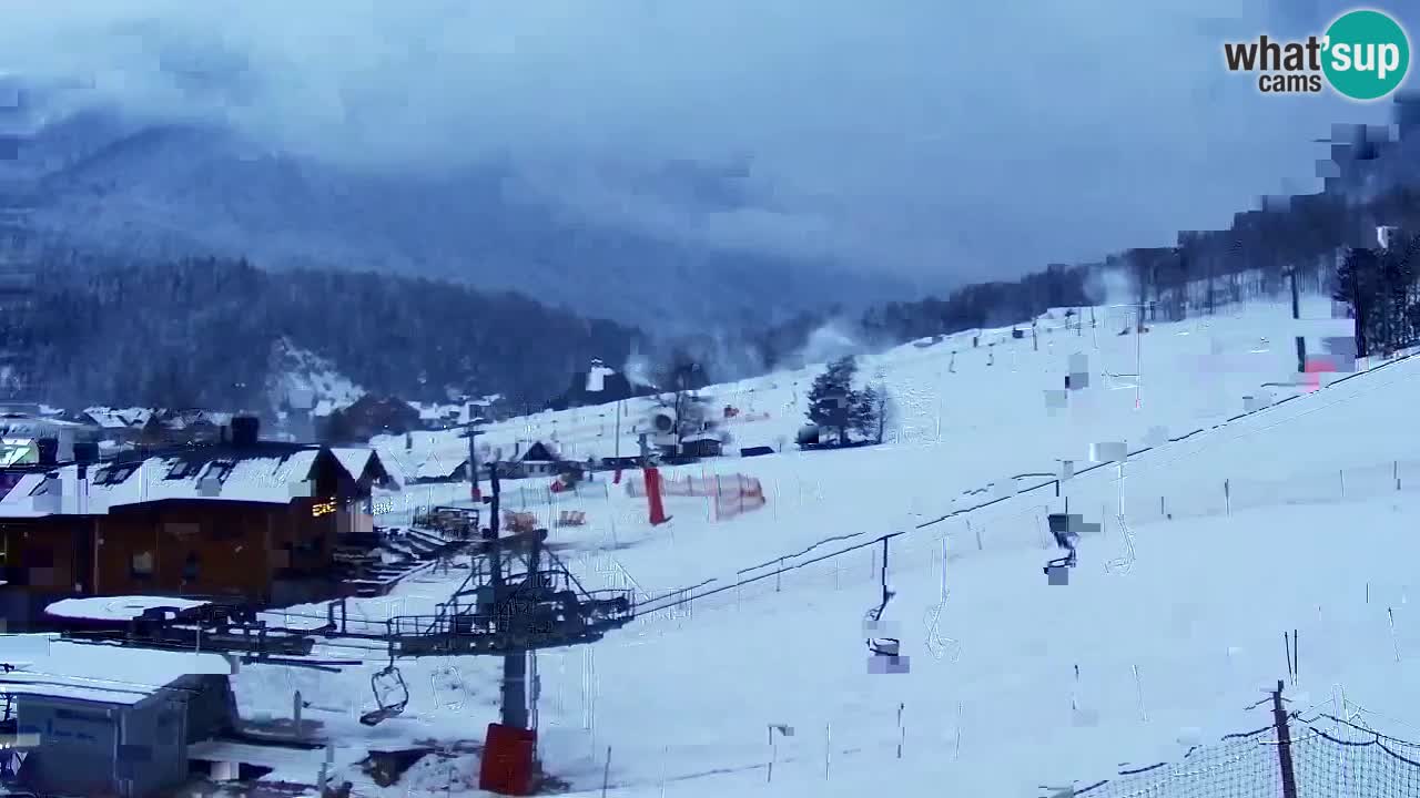 Webcam Kranjska Gora Vitranc | Smučarska proga Vitranc 1