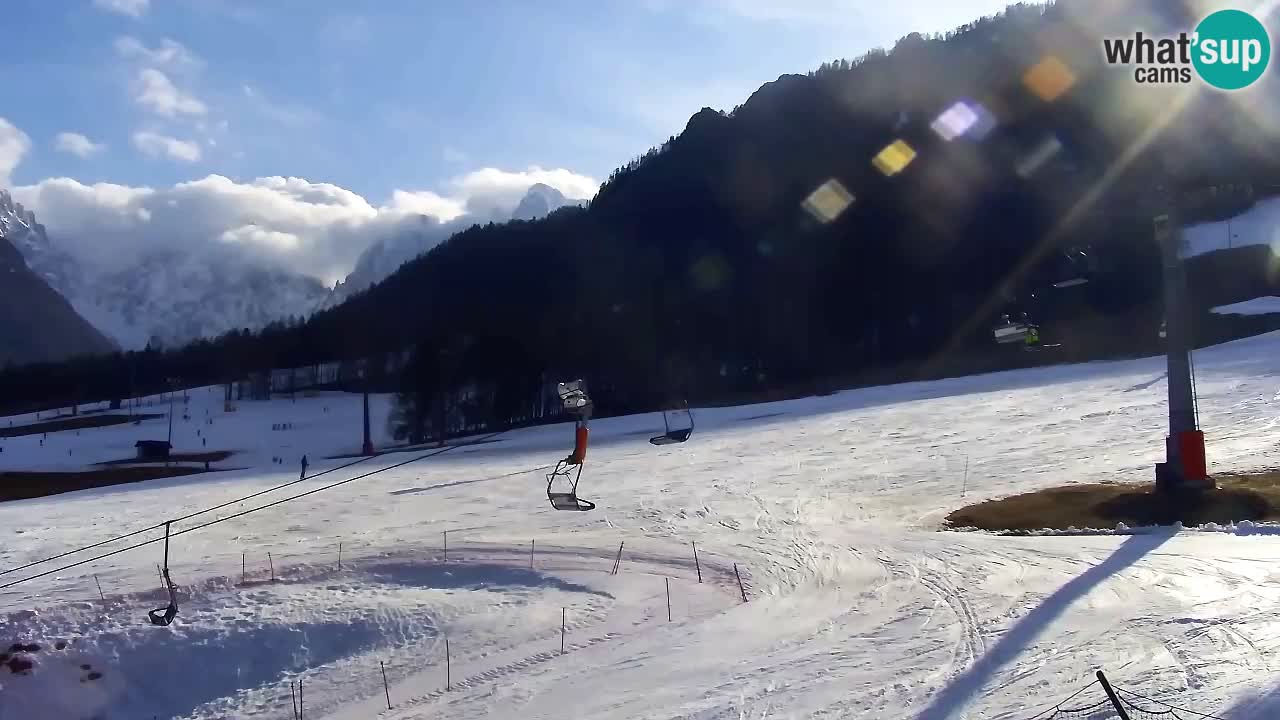 Smučarska proga Vitranc 1 Spletna kamera Kranjska Gora