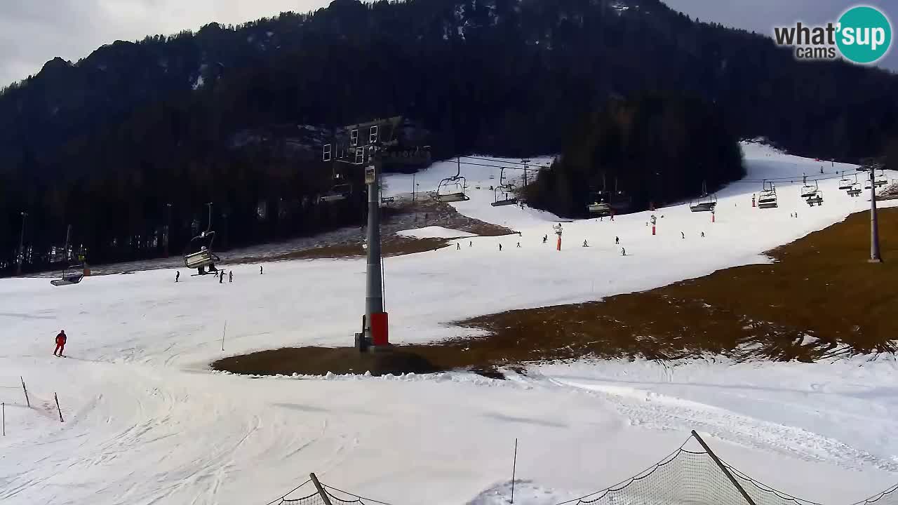 Smučarska proga Vitranc 1 Spletna kamera Kranjska Gora