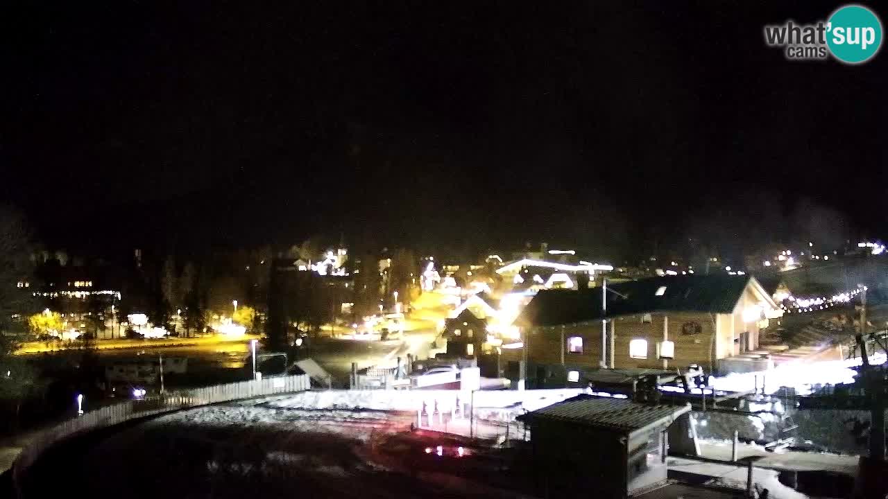 Webcam Kranjska Gora Vitranc | Smučarska proga Vitranc 1