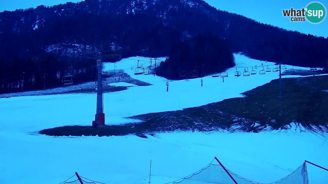 Smučarska proga Vitranc 1 Spletna kamera Kranjska Gora