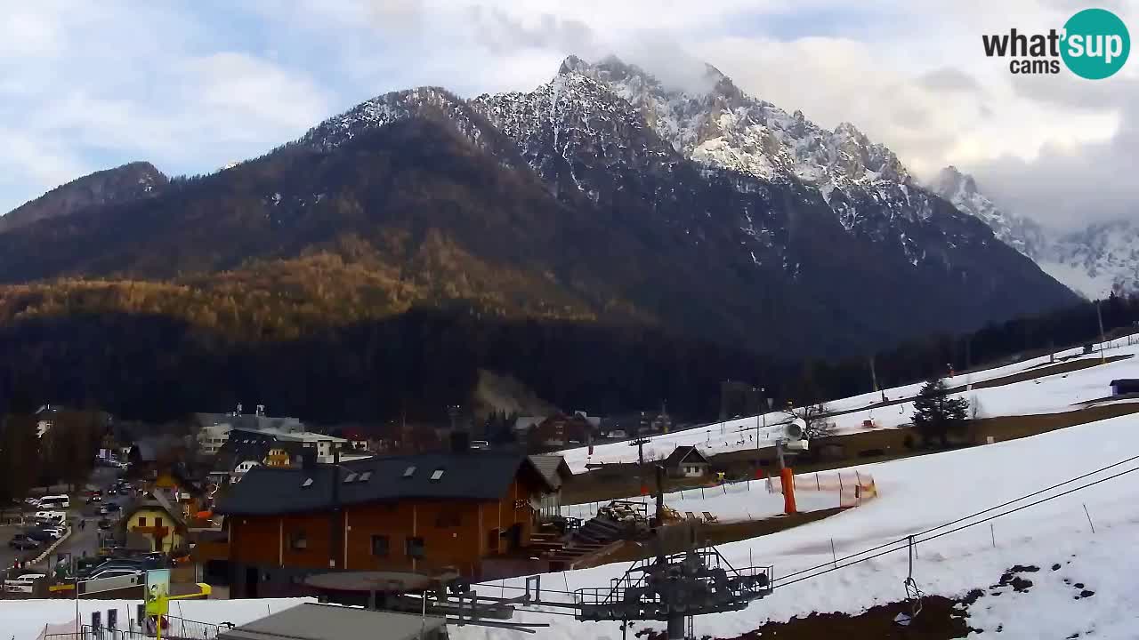 Smučarska proga Vitranc 1 Spletna kamera Kranjska Gora