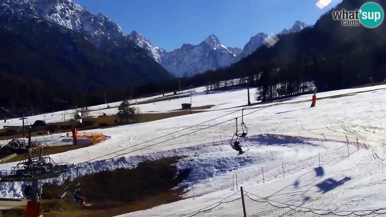 Smučarska proga Vitranc 1 Spletna kamera Kranjska Gora