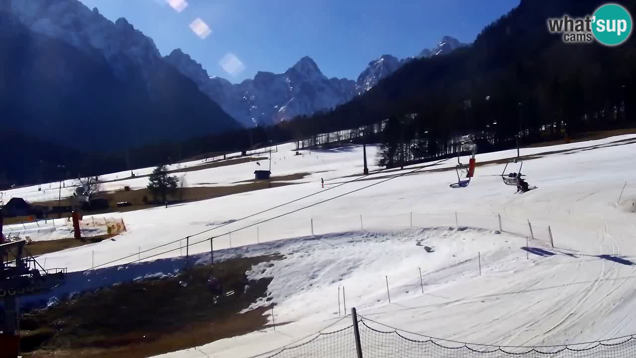 Smučarska proga Vitranc 1 Spletna kamera Kranjska Gora