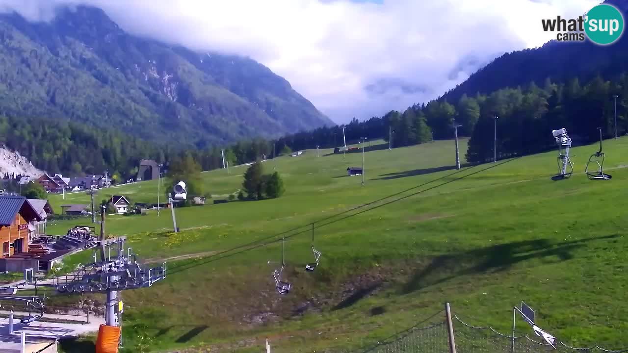 Smučarska proga Vitranc 1 Spletna kamera Kranjska Gora