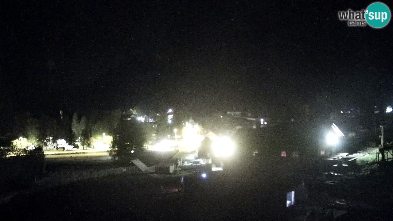 Smučarska proga Vitranc 1 Spletna kamera Kranjska Gora
