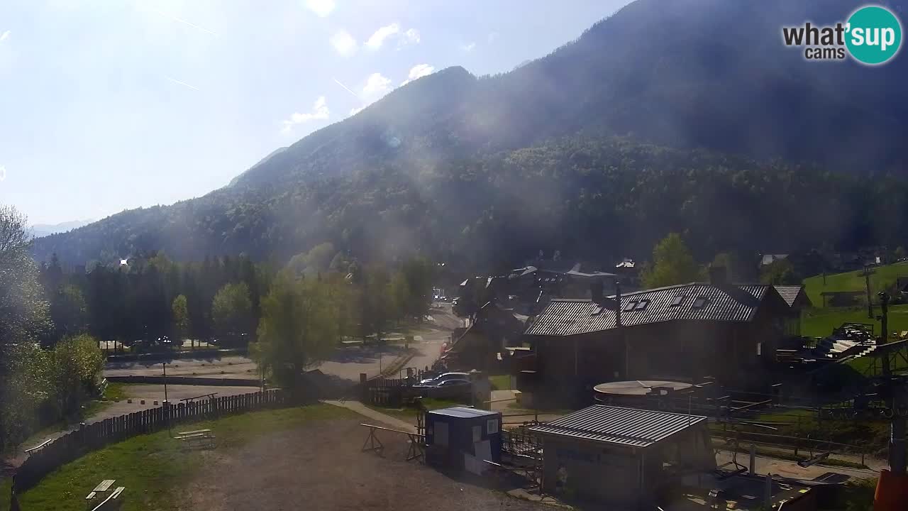 Smučarska proga Vitranc 1 Spletna kamera Kranjska Gora