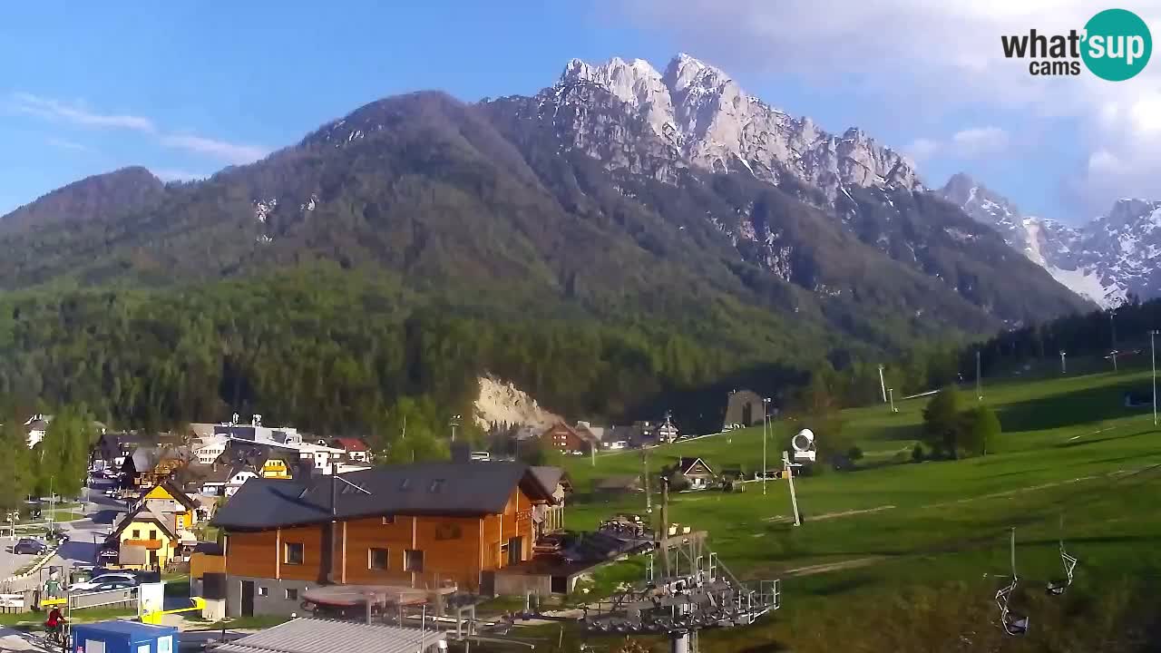 Smučarska proga Vitranc 1 Spletna kamera Kranjska Gora