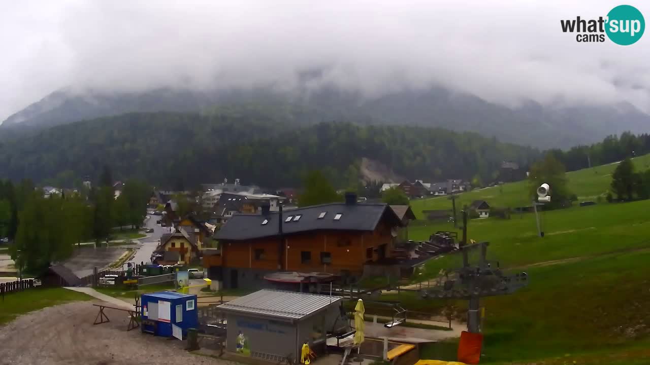 Smučarska proga Vitranc 1 Spletna kamera Kranjska Gora