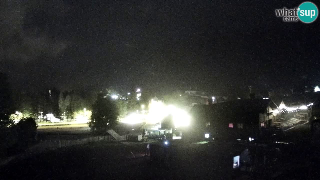 Smučarska proga Vitranc 1 Spletna kamera Kranjska Gora