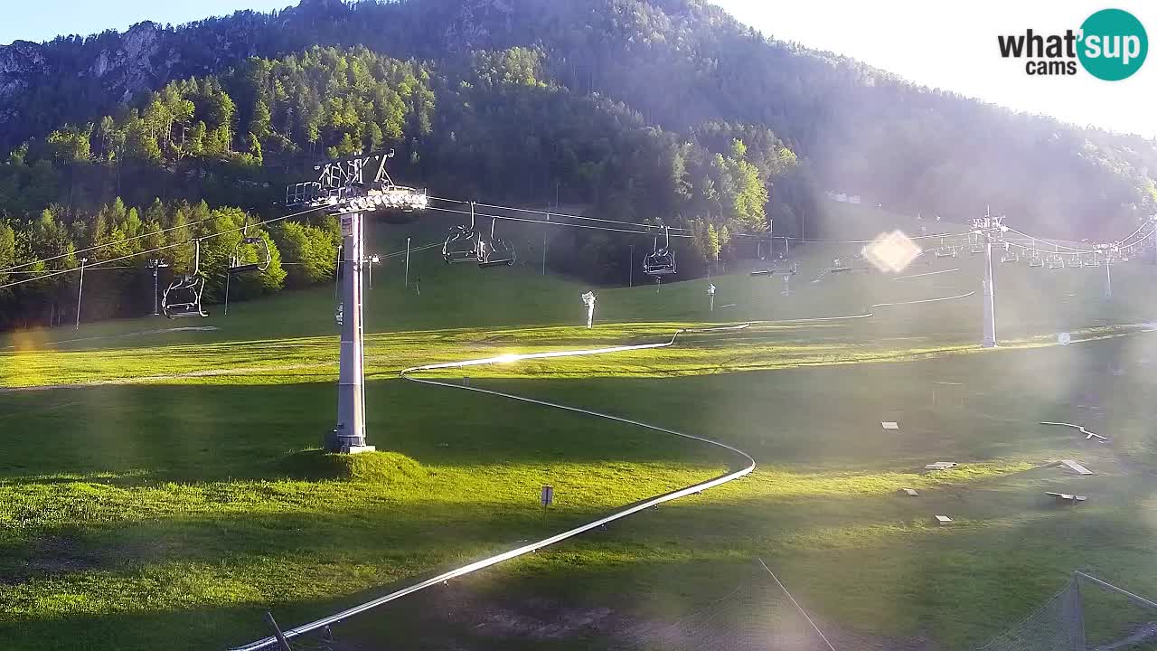 Smučarska proga Vitranc 1 Spletna kamera Kranjska Gora