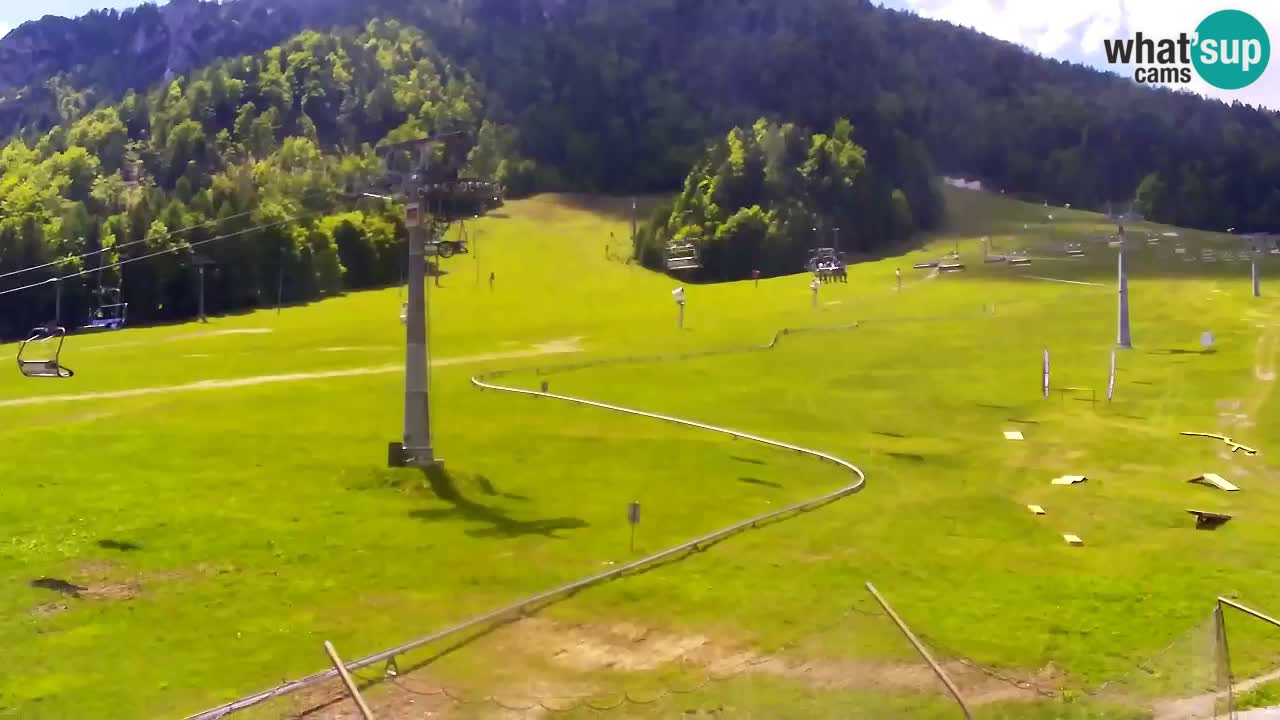 LIVE cam SKI Kranjska Gora – Vitranc – Poletno sankanje Furious Pehta