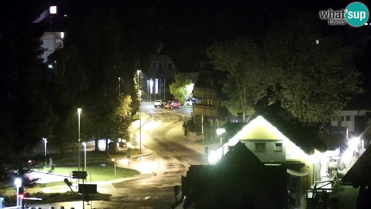 Smučarska proga Vitranc 1 Spletna kamera Kranjska Gora