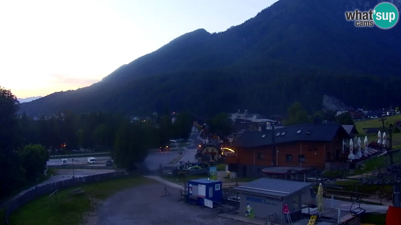 Smučarska proga Vitranc 1 Spletna kamera Kranjska Gora