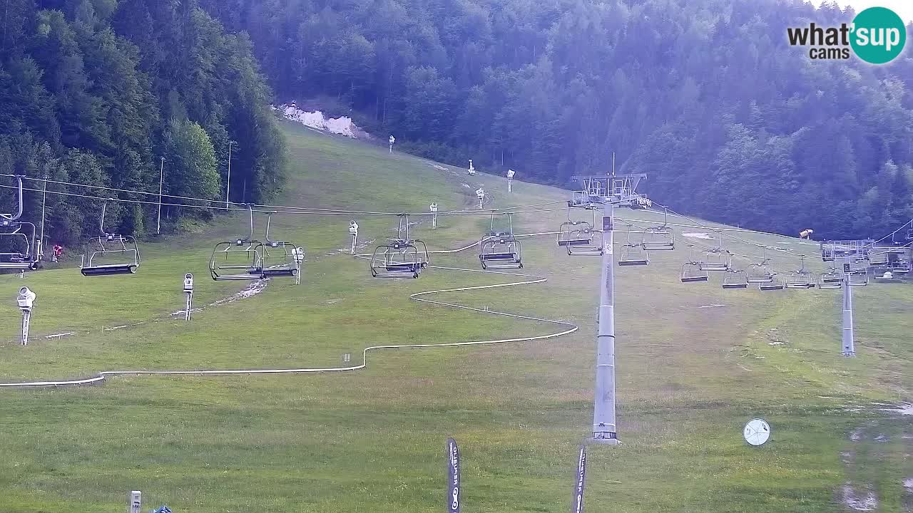 LIVE cam SKI Kranjska Gora – Vitranc – Poletno sankanje Furious Pehta