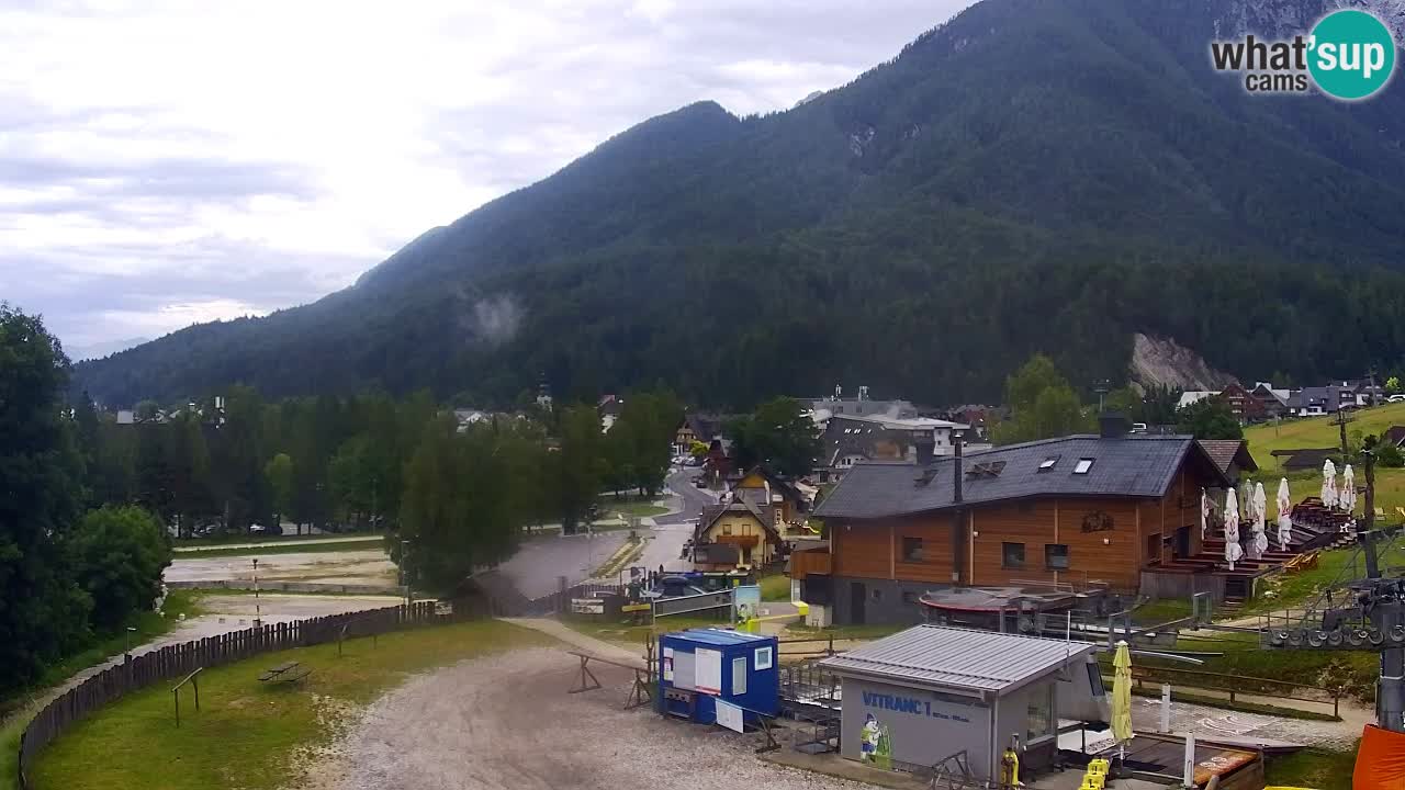 Smučarska proga Vitranc 1 Spletna kamera Kranjska Gora