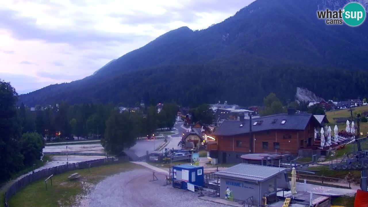 Smučarska proga Vitranc 1 Spletna kamera Kranjska Gora