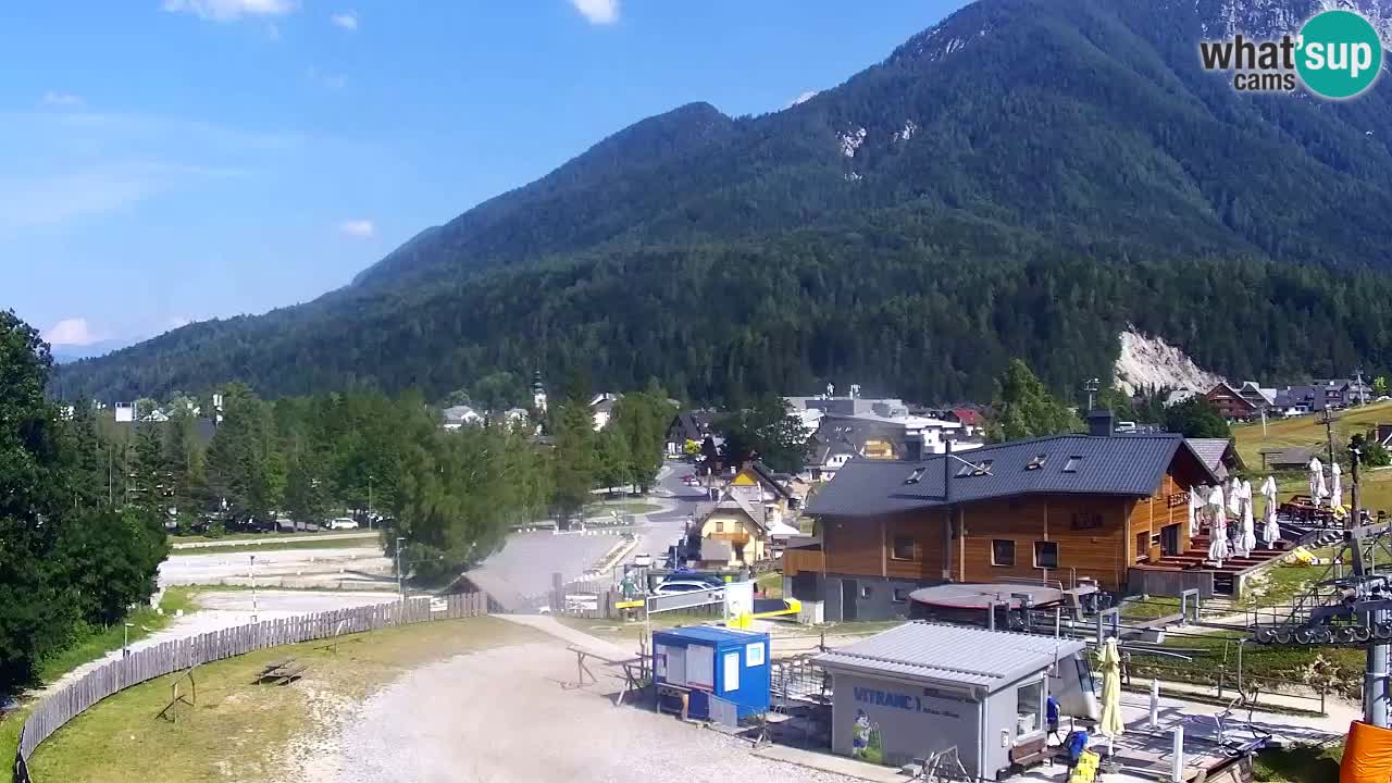 Smučarska proga Vitranc 1 Spletna kamera Kranjska Gora