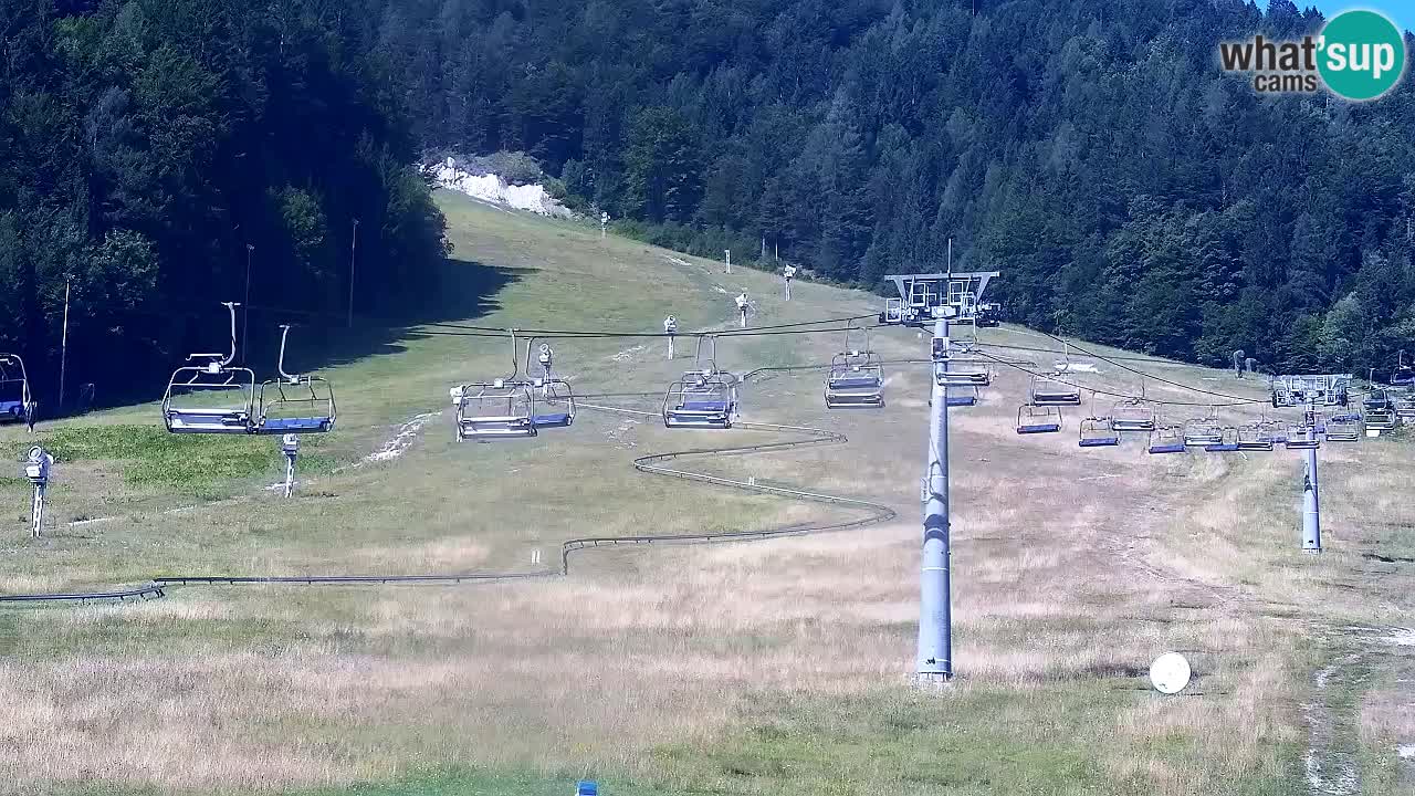Webcam Kranjska Gora Vitranc | Smučarska proga Vitranc 1