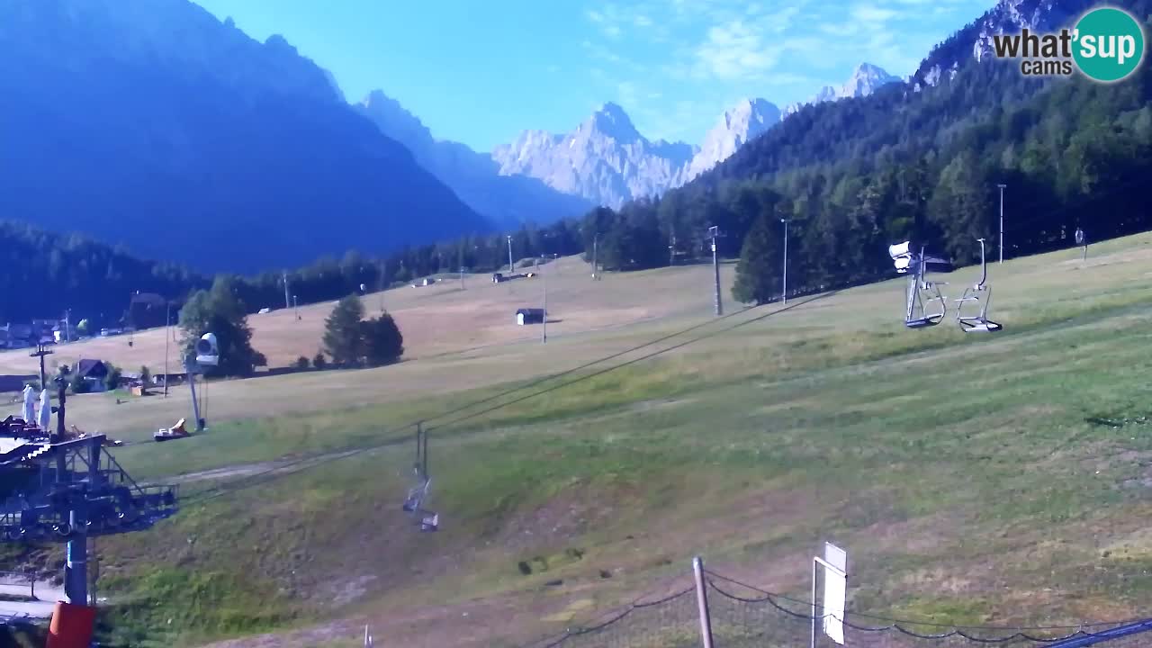 Smučarska proga Vitranc 1 Spletna kamera Kranjska Gora