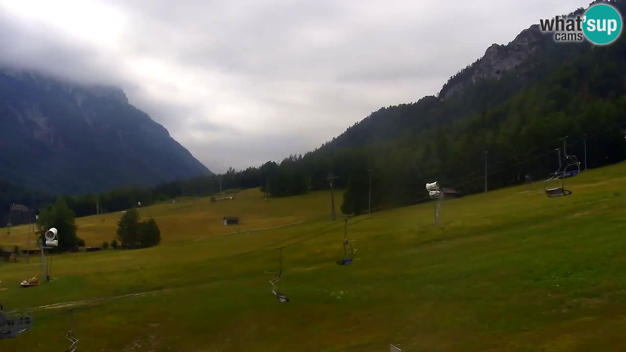 Smučarska proga Vitranc 1 Spletna kamera Kranjska Gora