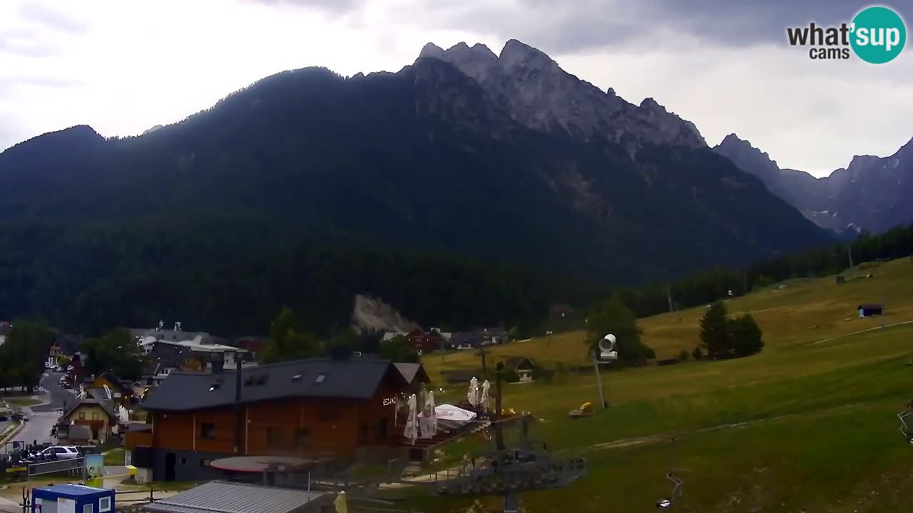 Smučarska proga Vitranc 1 Spletna kamera Kranjska Gora