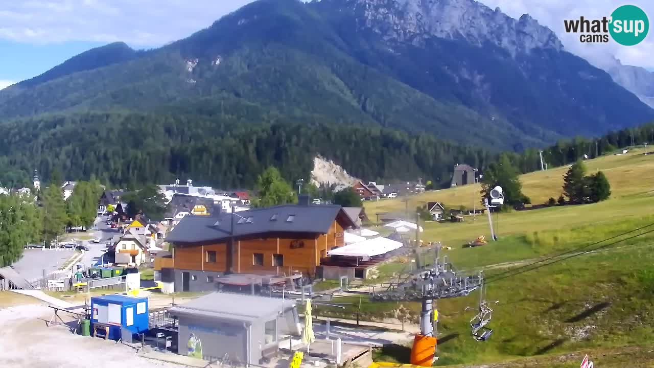 Smučarska proga Vitranc 1 Spletna kamera Kranjska Gora