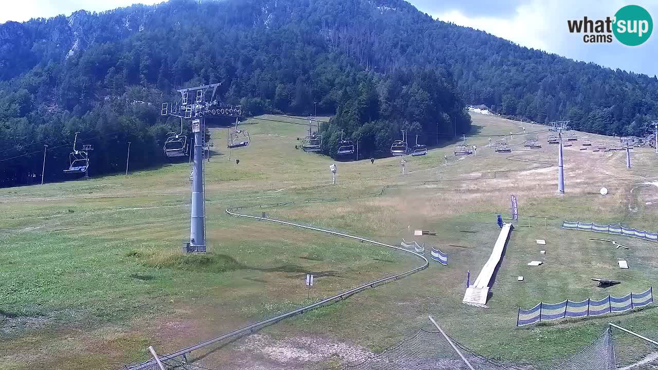 Smučarska proga Vitranc 1 Spletna kamera Kranjska Gora