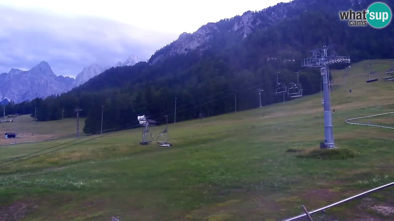 Smučarska proga Vitranc 1 Spletna kamera Kranjska Gora