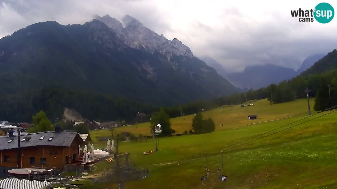 Smučarska proga Vitranc 1 Spletna kamera Kranjska Gora
