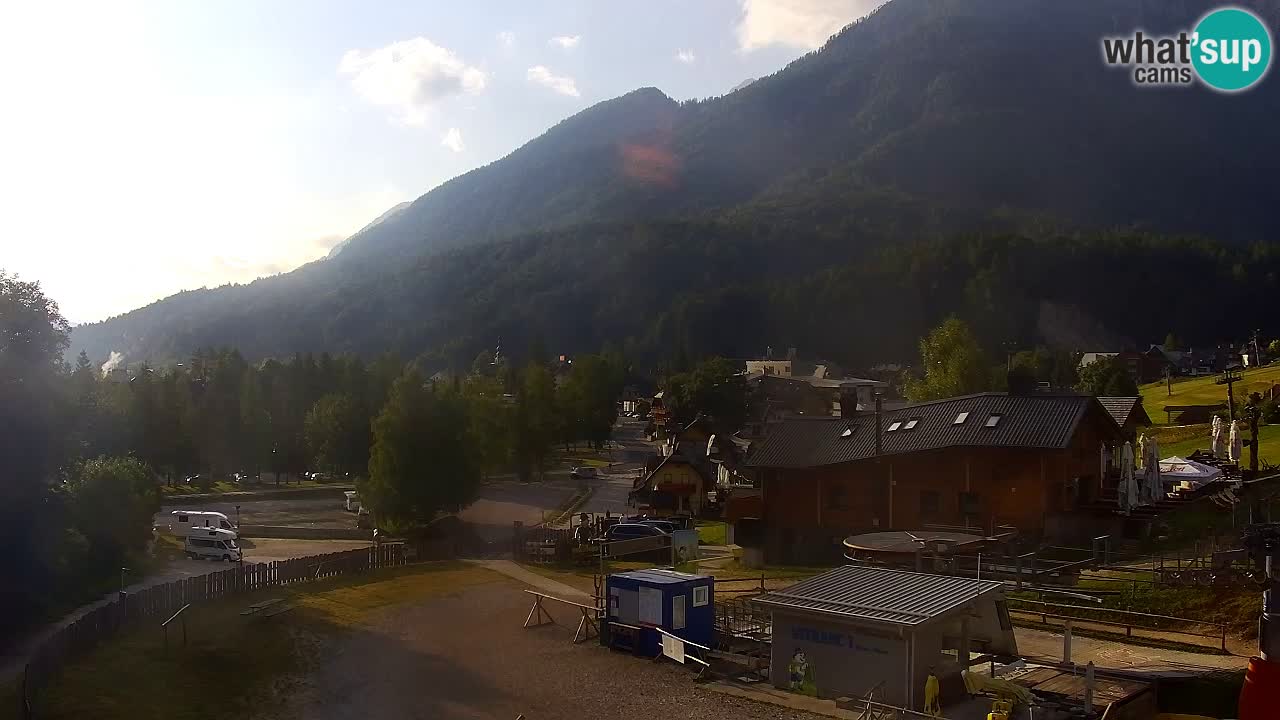 Smučarska proga Vitranc 1 Spletna kamera Kranjska Gora