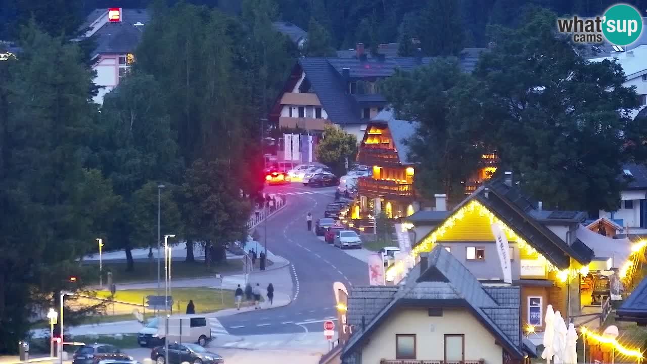 Smučarska proga Vitranc 1 Spletna kamera Kranjska Gora