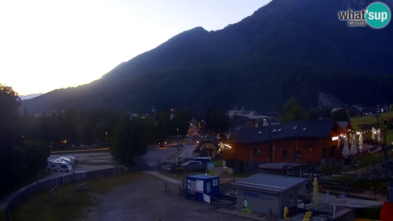 Smučarska proga Vitranc 1 Spletna kamera Kranjska Gora