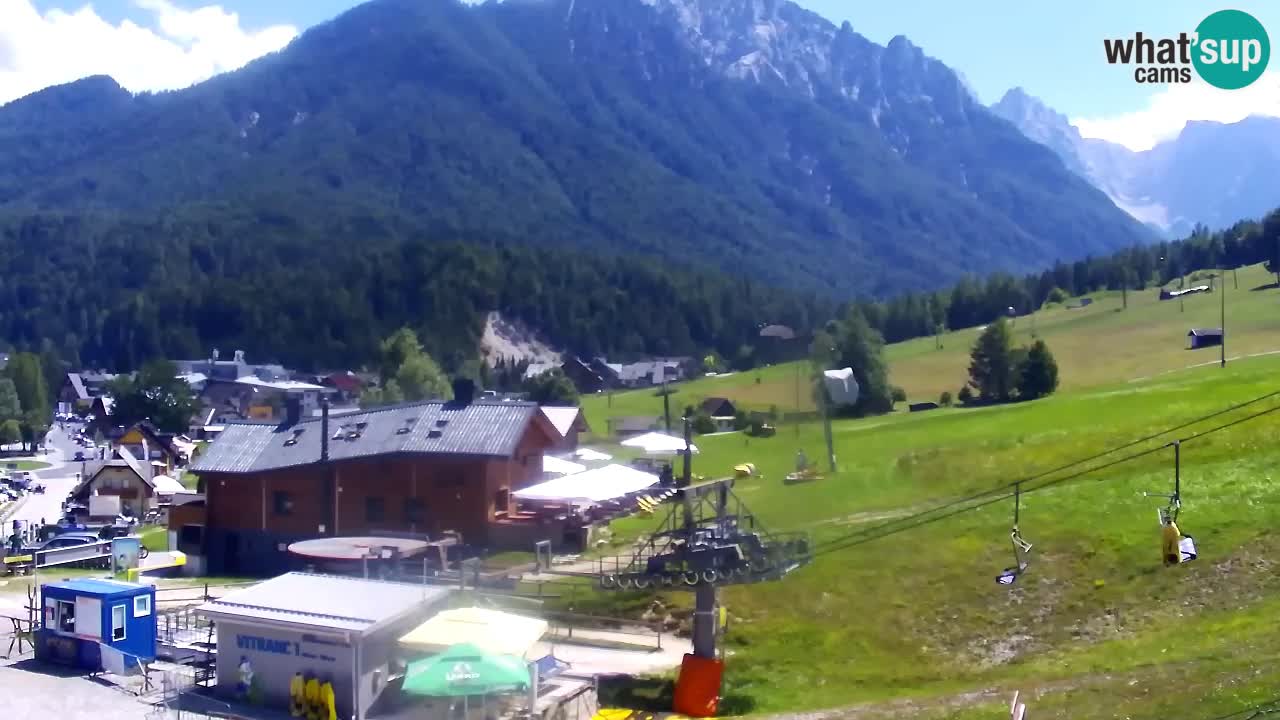 Smučarska proga Vitranc 1 Spletna kamera Kranjska Gora