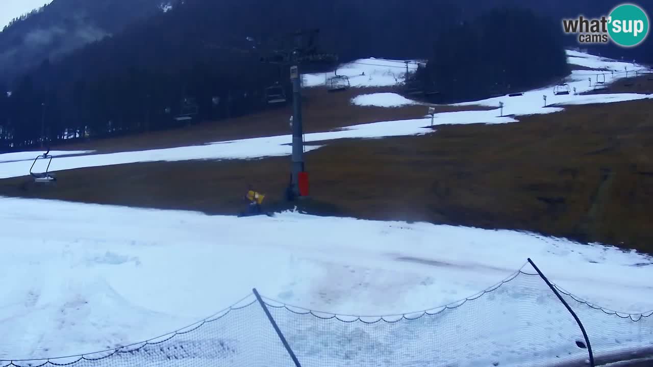 Smučarska proga Vitranc 1 Spletna kamera Kranjska Gora