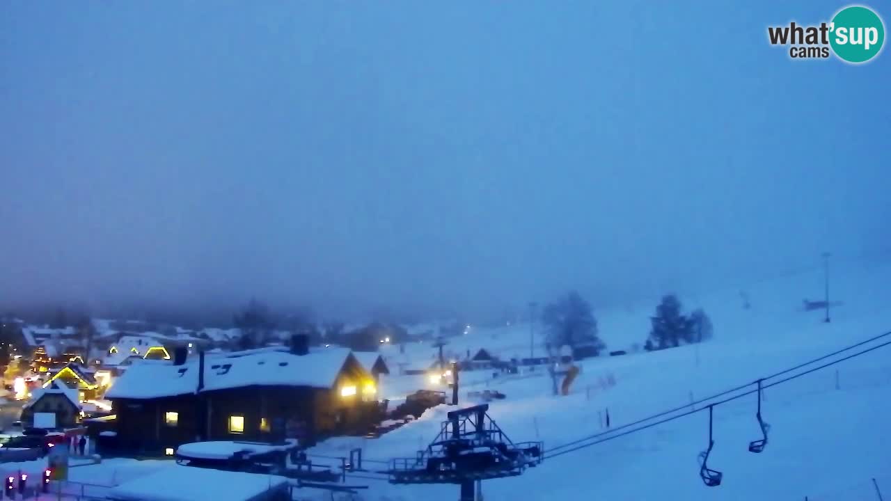Webcam ski center Kranjska Gora – Vitranc