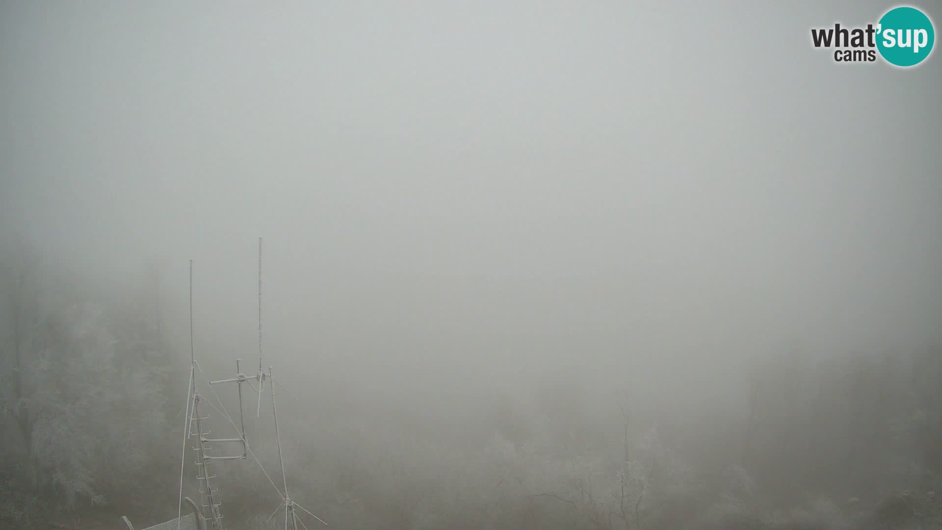 Krim Web cam Berghütte | Blick auf Ljubljana – Slowenien