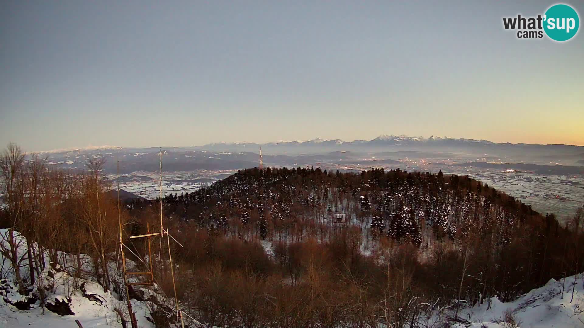 Livecam Krim refuge de montagne | vue sur Ljubljana – Slovénie