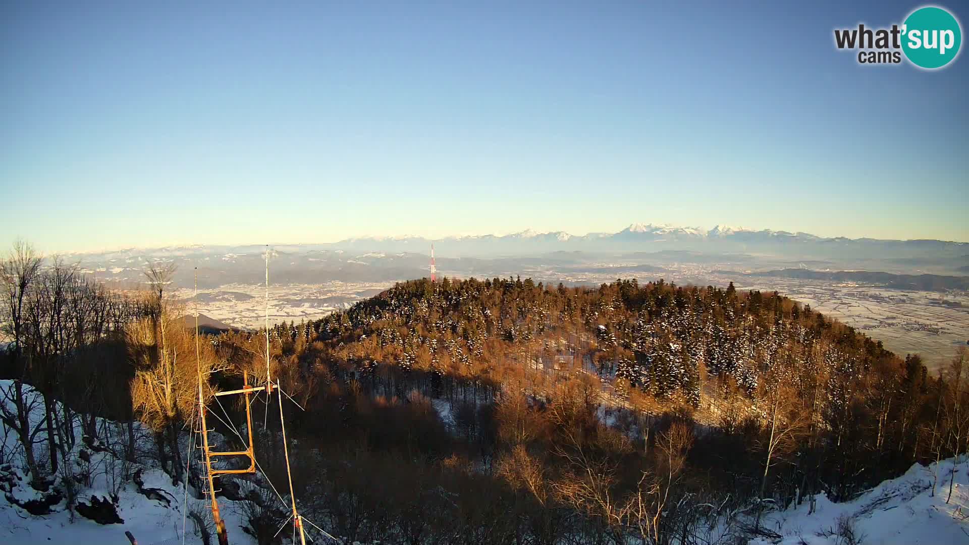 Livecam Krim refuge de montagne | vue sur Ljubljana – Slovénie